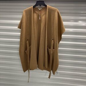 LOFT Camel Knit Cardigan